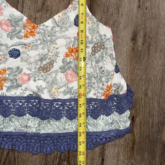 Anthropologie Floreat Lace Trim Cami - Picture 11 of 13